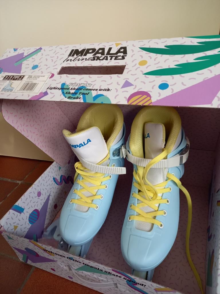 Impala Lightspeed Inline skates.Maat EU 40, Overige merken, Verstelbaar, Kinderen, Ophalen of Verzenden