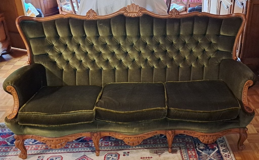 salon style Louis XV, Enlèvement