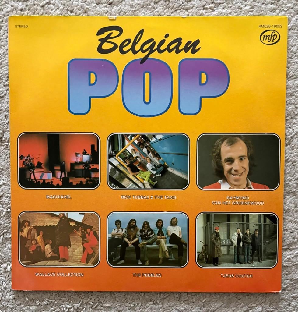 Various – Belgian Pop (LP), Cd's en Dvd's, Vinyl | Pop, Zo goed als nieuw, Overige formaten, Ophalen of Verzenden