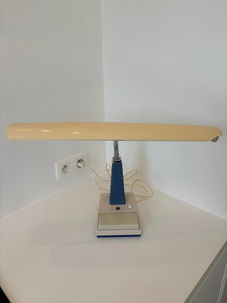 Vintage National Matsushita Bureaulamp - Jaren ‘70, Maison & Meubles, Lampes | Lampes de table, Utilisé, Moins de 50 cm, Synthétique