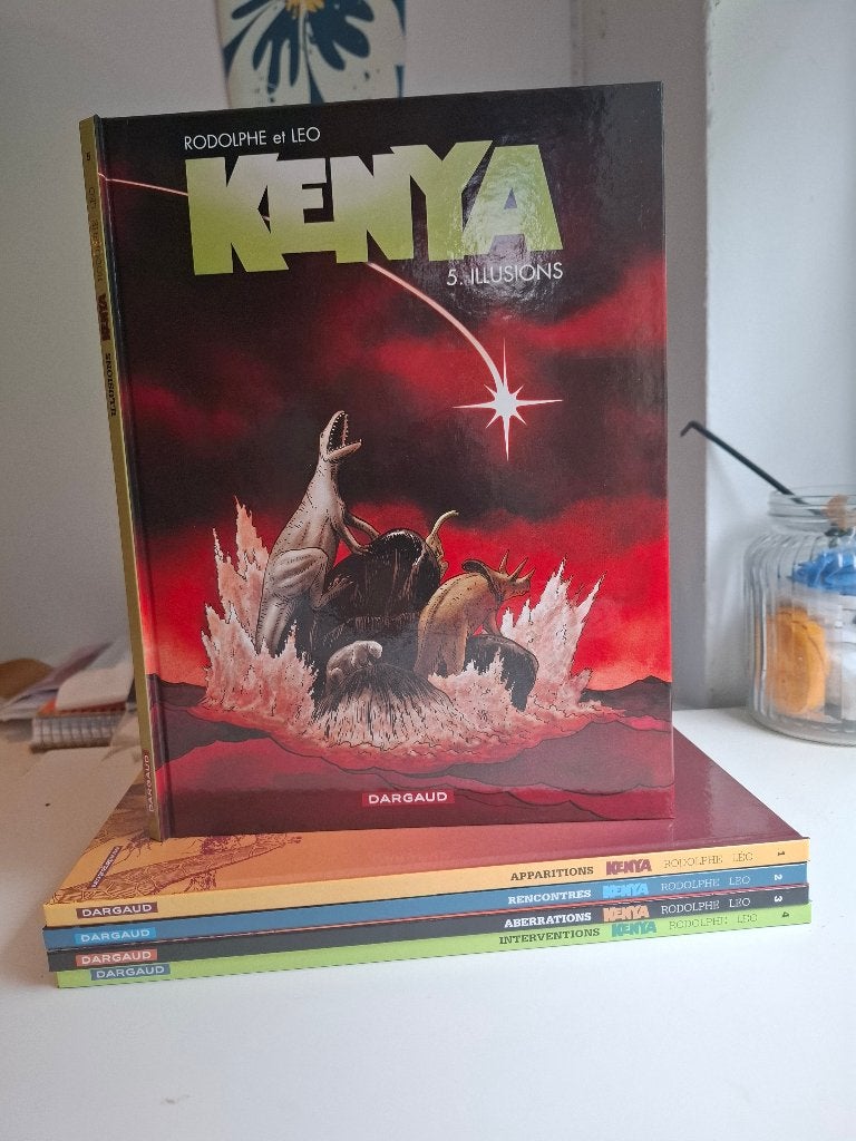 KENYA LEO TOMES 1 à 5 SERIE COMPLETE TTBE TOUS EO!, Série complète ou Série, Enlèvement ou Envoi, Comme neuf