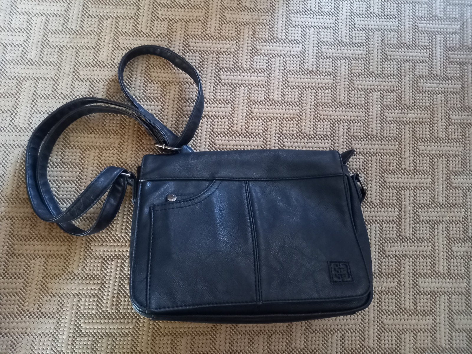 Tas van leer en niet van leer, Handtassen en Accessoires, Tassen | Damestassen, Ophalen, Zwart