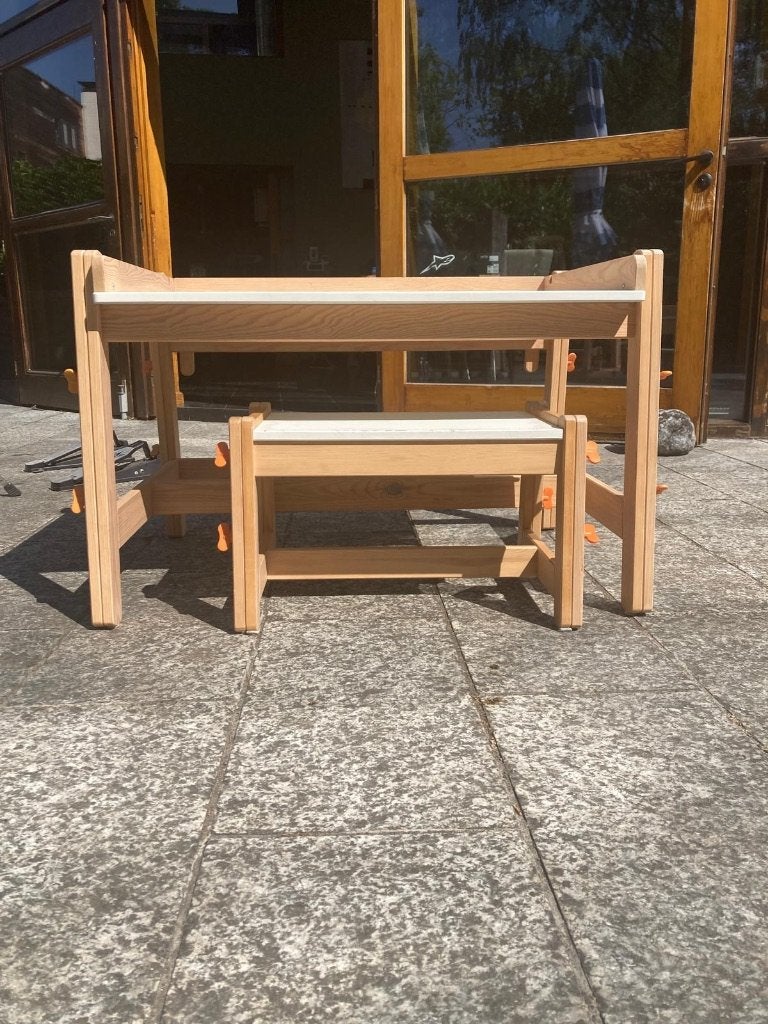 oud bureau, Gebruikt, Kinderbureau, Ophalen of Verzenden, IKEA