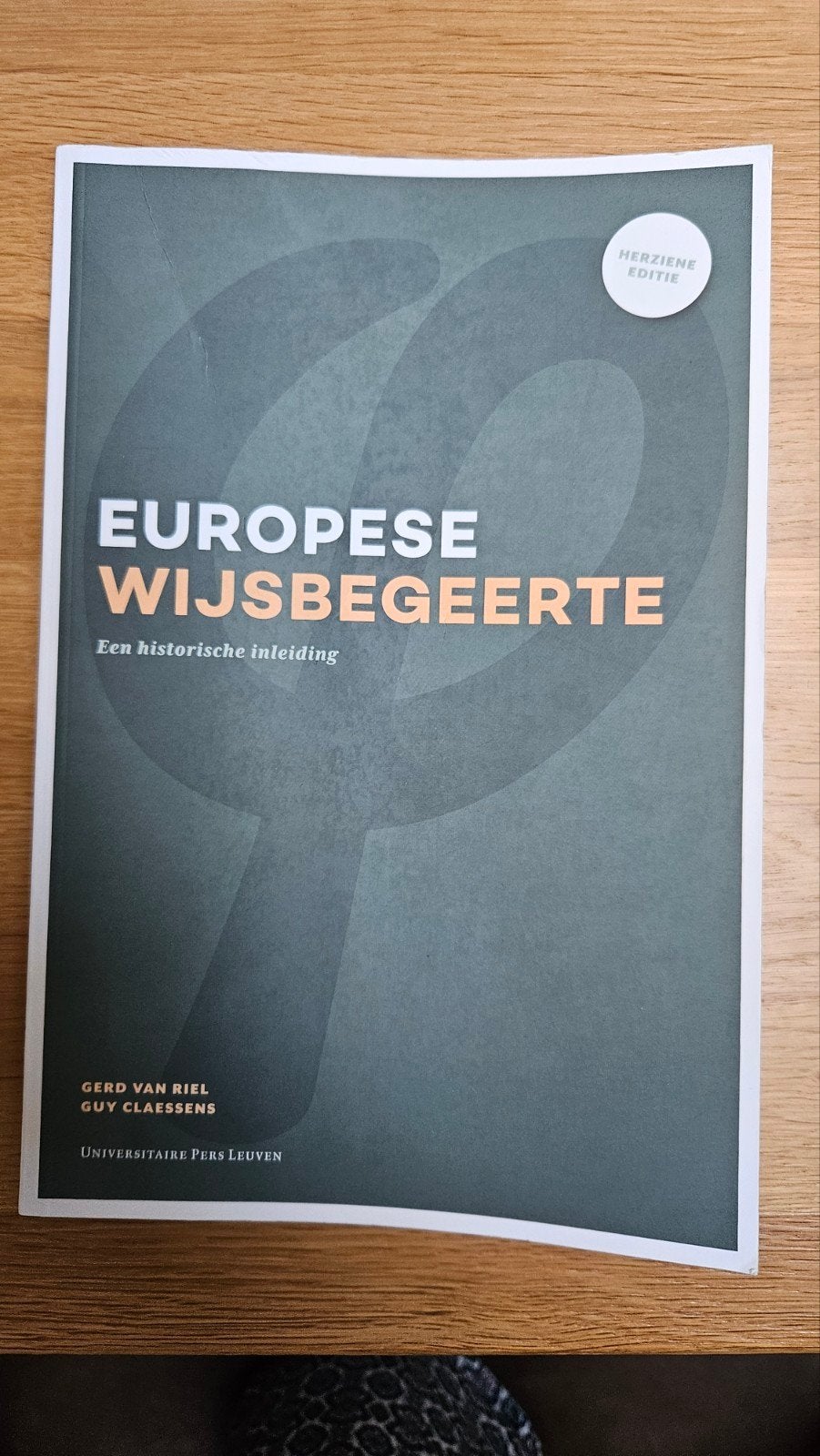 Gerd Van Riel - Europese wijsbegeerte, Boeken, Ophalen, Gerd Van Riel; Guy Claessens