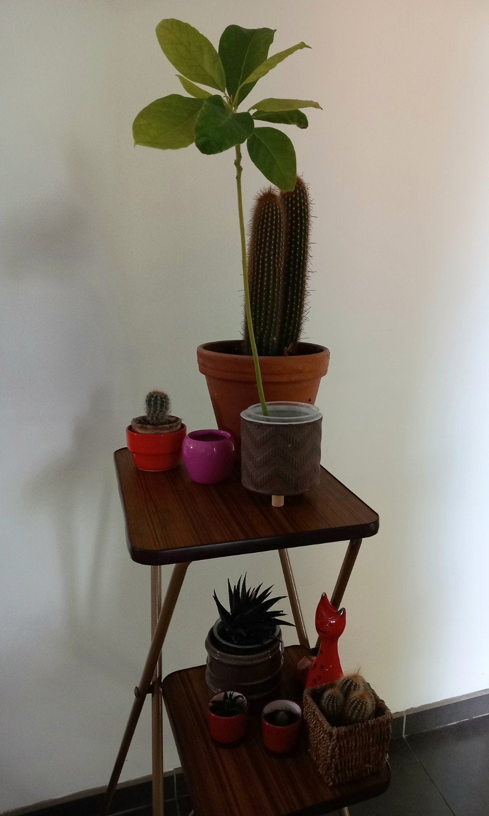 Projectietafel / bijzettafel -> 35€, Ophalen, Zo goed als nieuw, Vintage