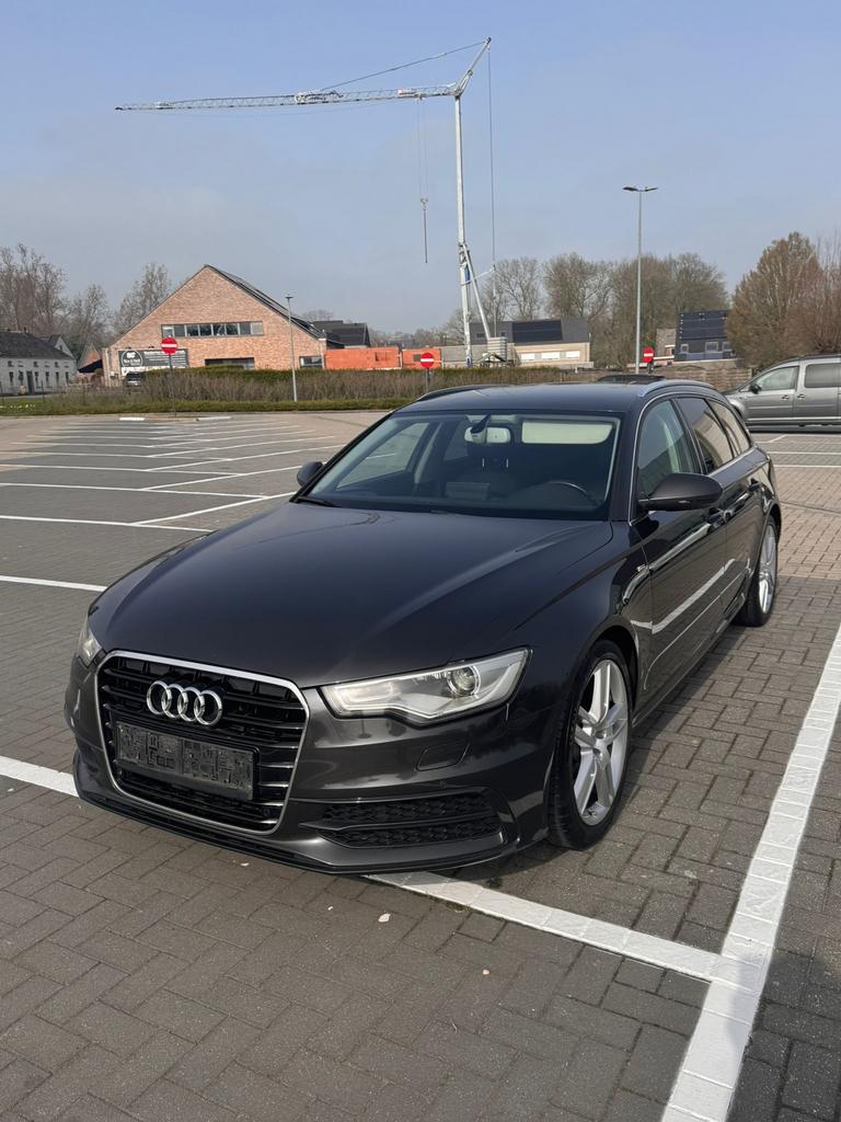 Audi A6 Avant S-line, Auto's, Audi, Automaat, Zwart, 5 deurs, Particulier
