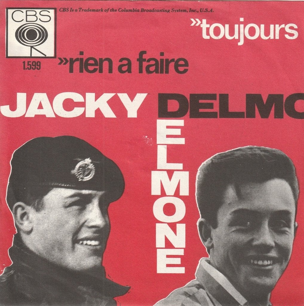 Jacky Delmone - Toujours - Belpop, 7 inch, Zo goed als nieuw, Pop, Overige typen