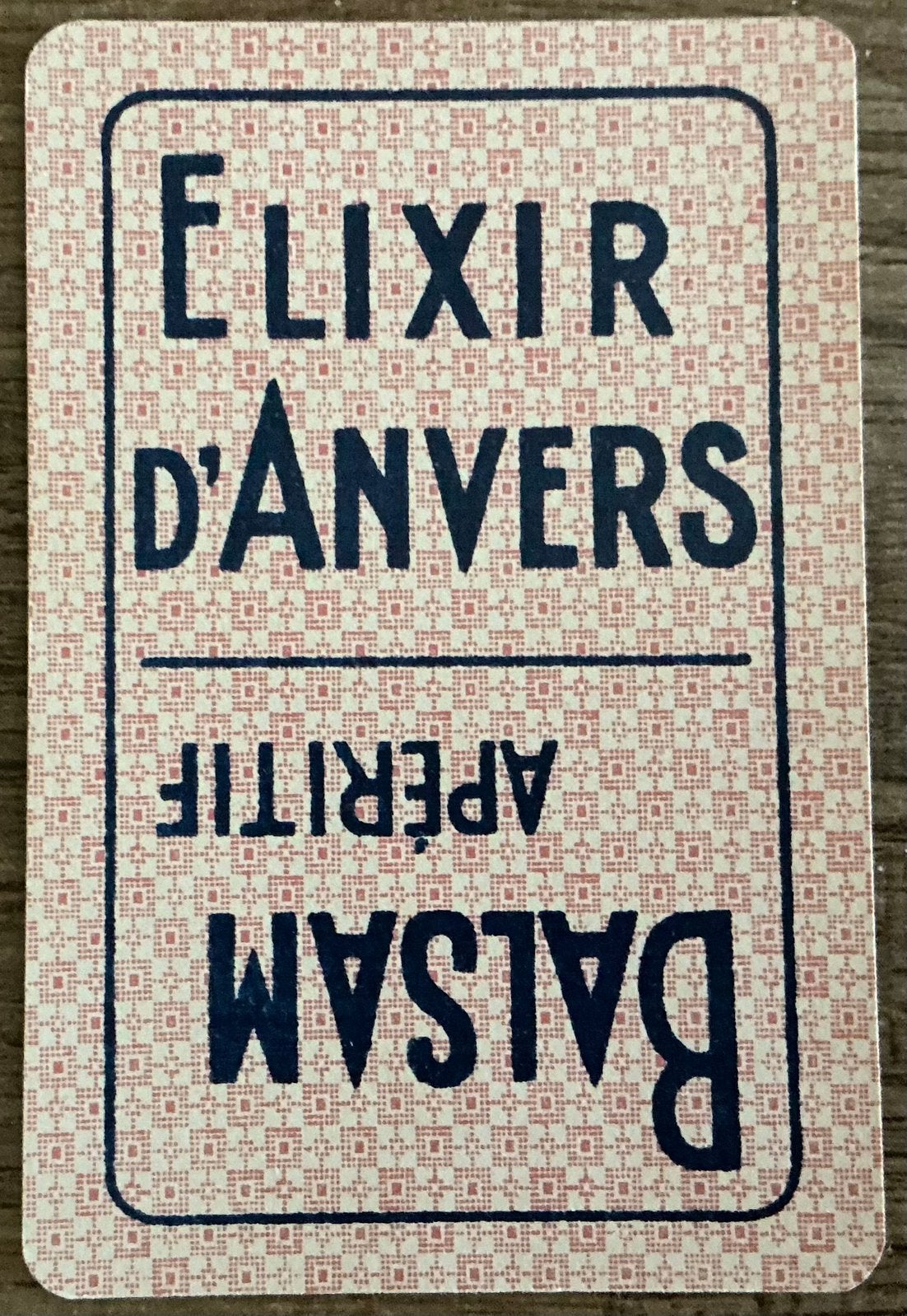 Joker ELIXIR D’ANVERS/BALSAM APÉRITIF, Ophalen of Verzenden, Zo goed als nieuw, Joker(s)