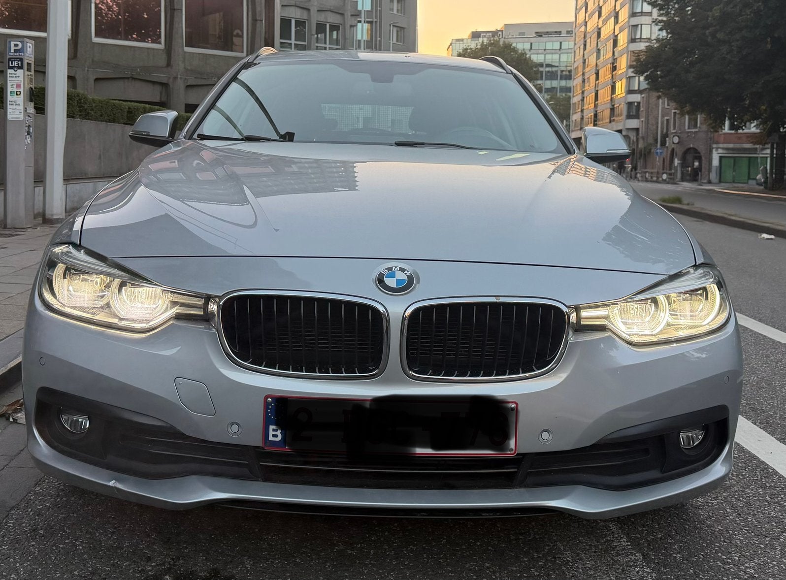 BMW 3-serie Touring 316d, Auto's, Automaat, Stof, Lichtsensor, 5 deurs