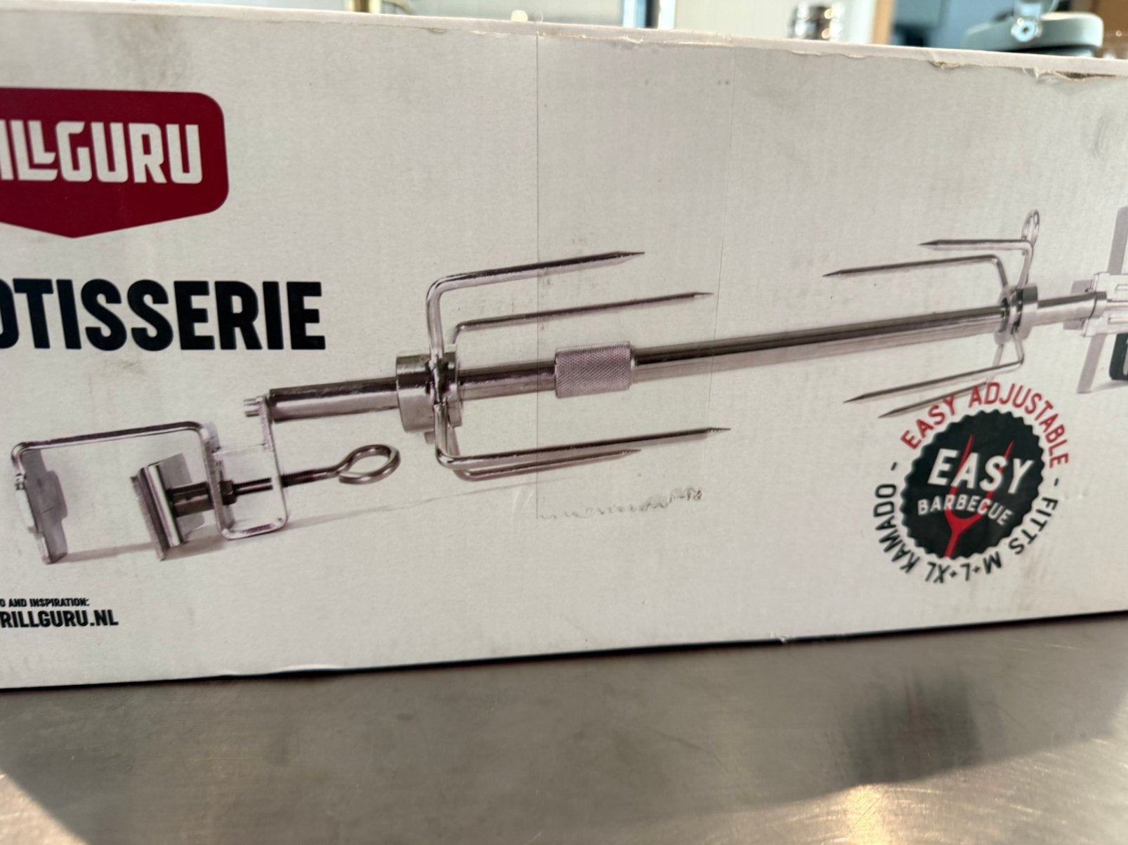 Grill Guru Rotisserie nieuw, Enlèvement ou Envoi, Comme neuf