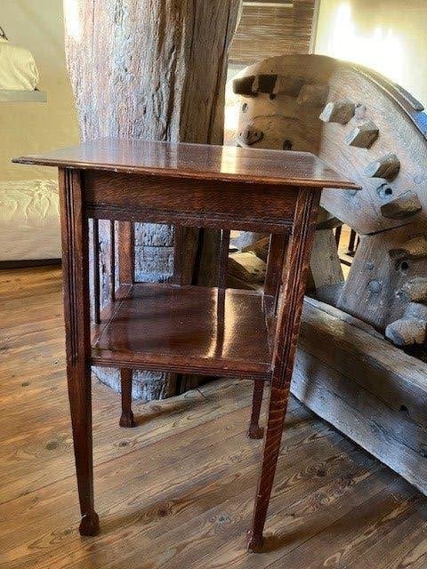 OUD HOUTEN BIJZETTAFELTJE/ KASTJE. BROCANTE, Antiek en Kunst, Ophalen