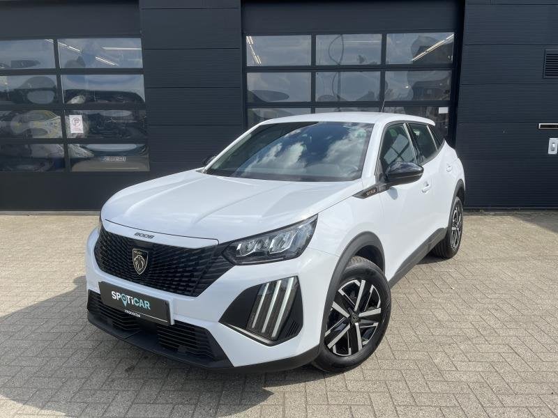 Peugeot 2008 1.2 Hybrid 145 e-DSC6, Auto's, Peugeot, Automaat, 1199 cc, Electronic Stability Program (ESP), Wit