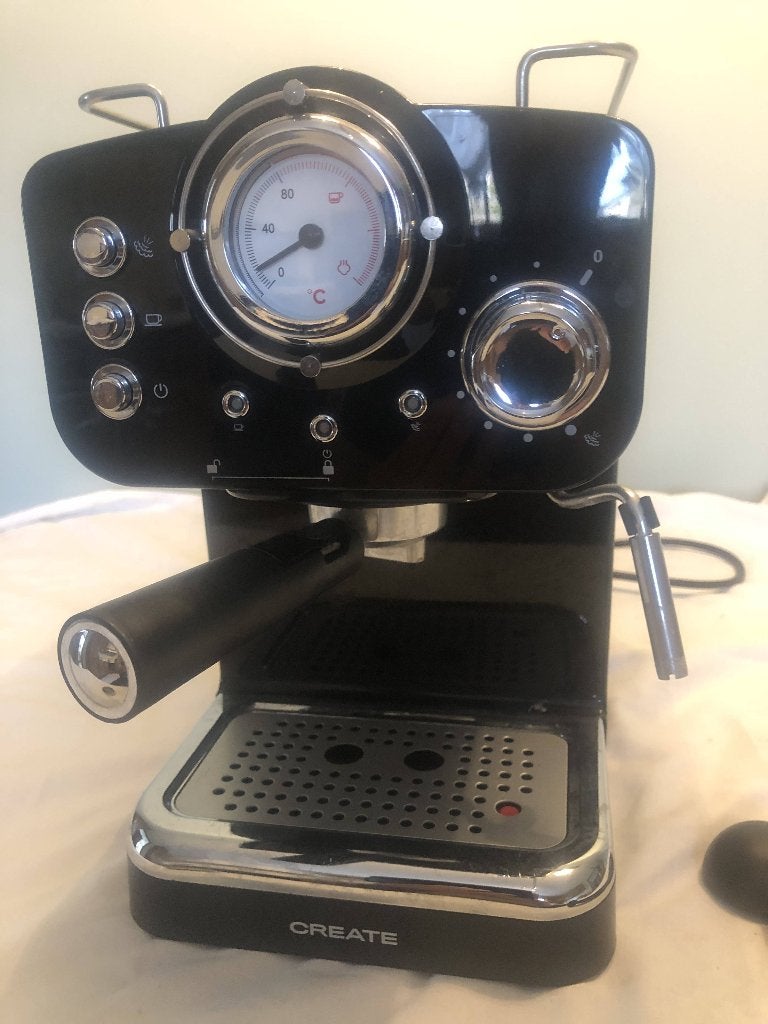 koffiemachine create, Café moulu, Réservoir d'eau amovible, 2 à 4 tasses, Comme neuf