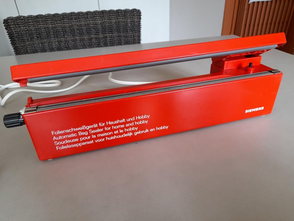 FOLIELASAPPARAAT SIEMENS, Ophalen, Gebruikt, Oranje