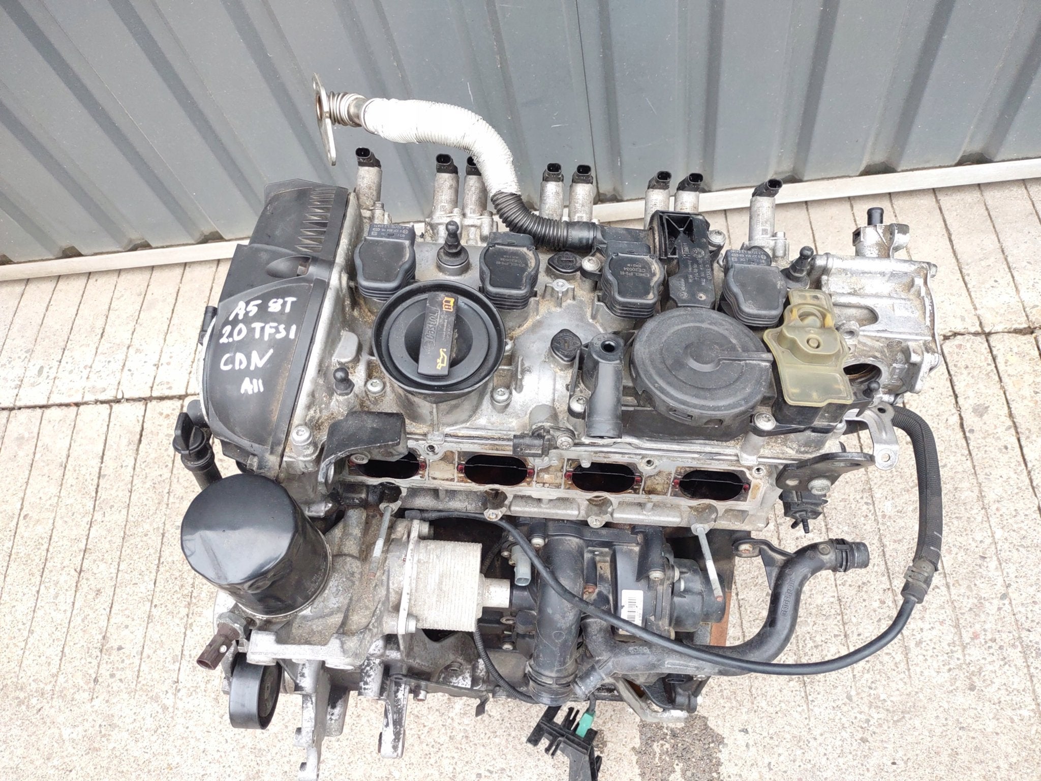 Moteur CDND Complet AUDI SEAT EXEO A4, Envoi, Utilisé, Skoda