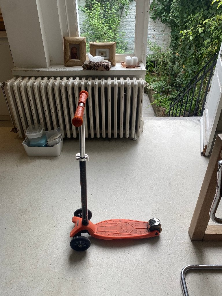 Trottinette Micro 3 roues orange, Vélos & Vélomoteurs, Trottinettes, Enlèvement, Utilisé