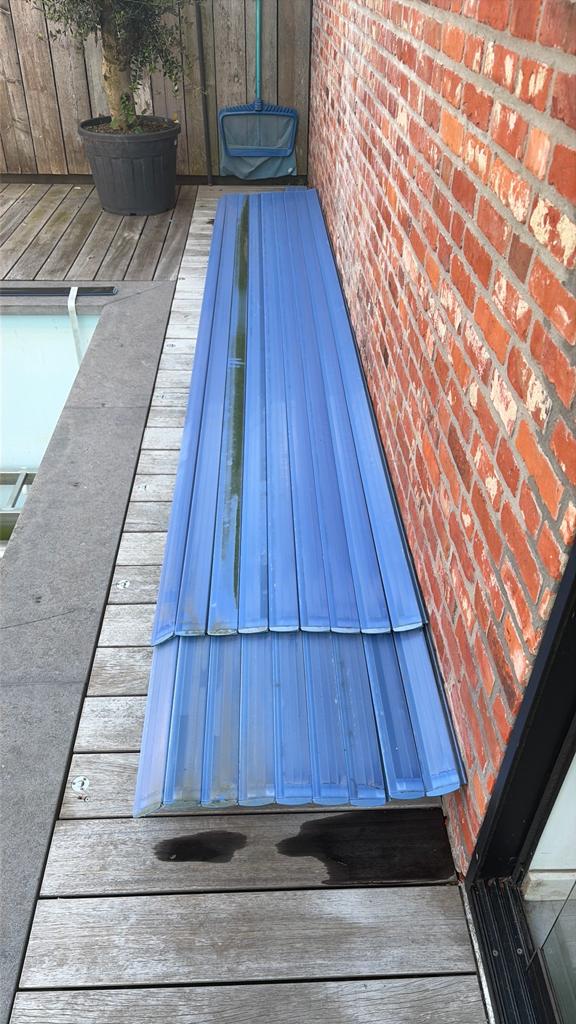 Zwembad solar lamellen 3,5m x 7m, Tuin en Terras, Ophalen, Gebruikt
