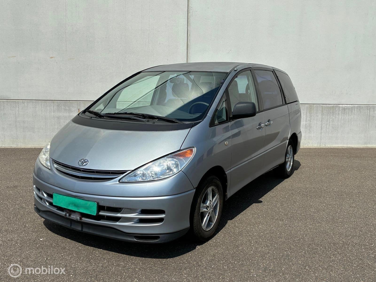 Toyota Previa 2.4-16V VVT-i Linea Terra AIRCO 8 ZITPLAATSEN, Gebruikt, 4 cilinders, Handgeschakeld, 156 pk