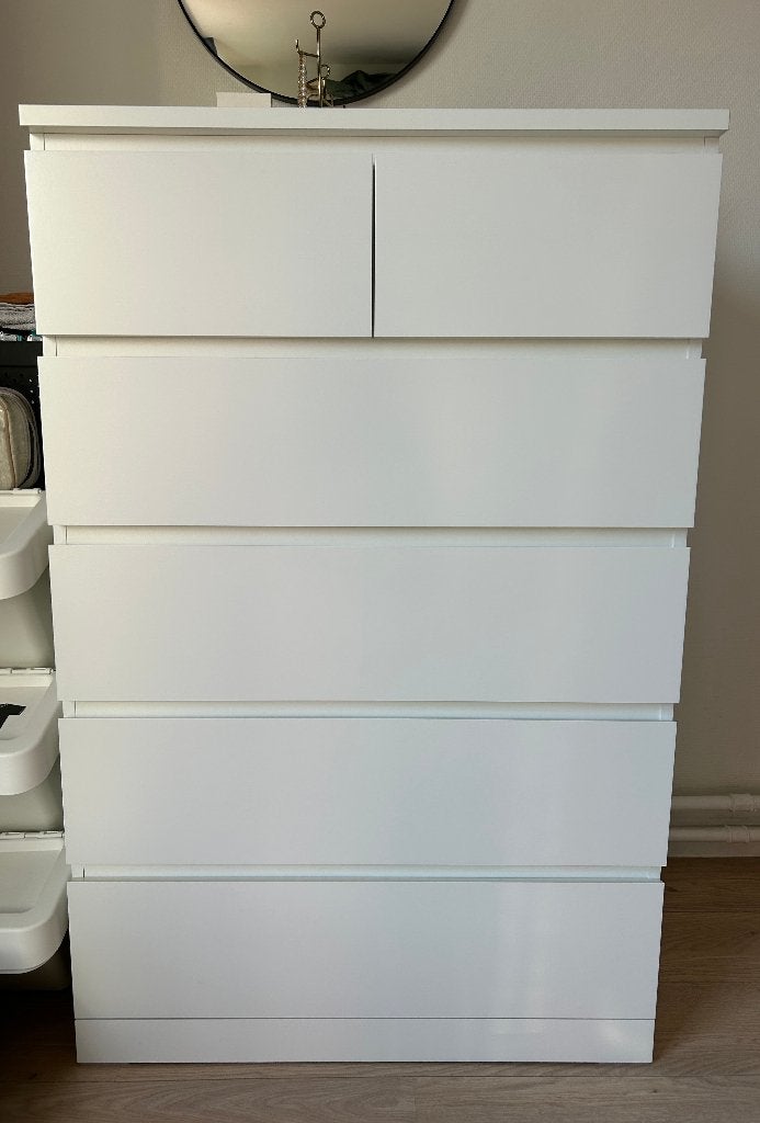 IKEA CHEST, 25 à 50 cm, 5 tiroirs ou plus, Pin, Comme neuf
