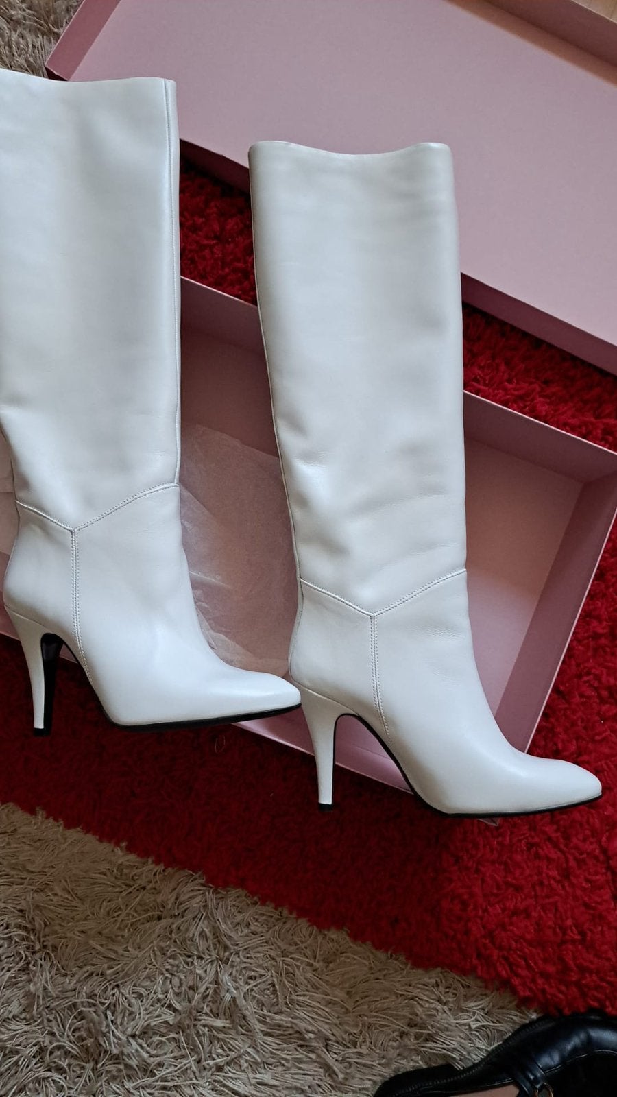 Essentiel Antwerp laarzen in fijn leder maat 37, Kleding | Dames, Schoenen, Ophalen of Verzenden, Zo goed als nieuw, Wit