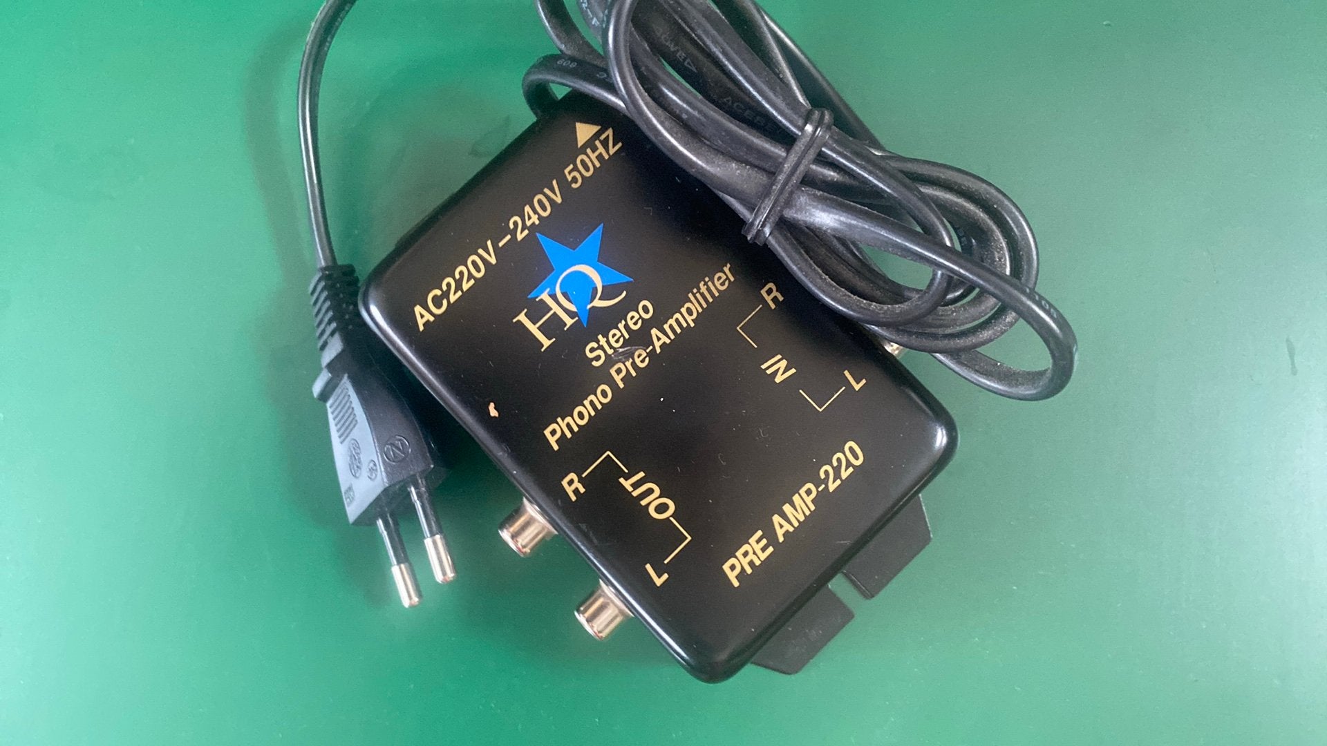Phono Voorversterker HQ PRE AMP-220, Audio, Tv en Foto, Ophalen of Verzenden, Gebruikt, Platenspeler-onderdeel, Overige merken