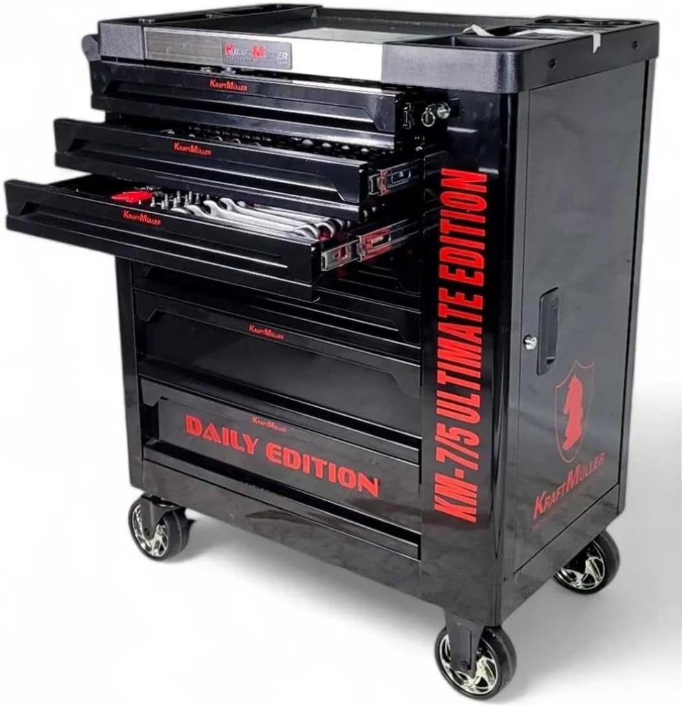 Servante d'atelier complète avec plateau en Inox KraftMüller, Autos : Divers, Enlèvement, Neuf