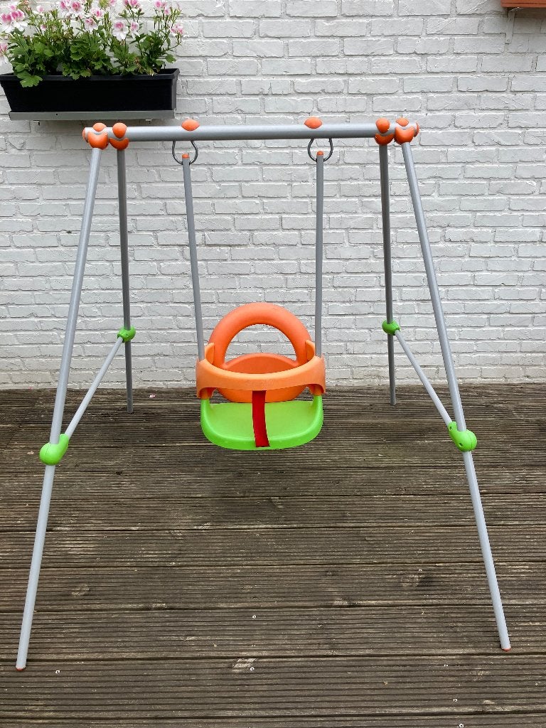 Babyschommel, Kinderen en Baby's, Speelgoed | Buiten | Speeltoestellen, Ophalen, Zo goed als nieuw, Schommel