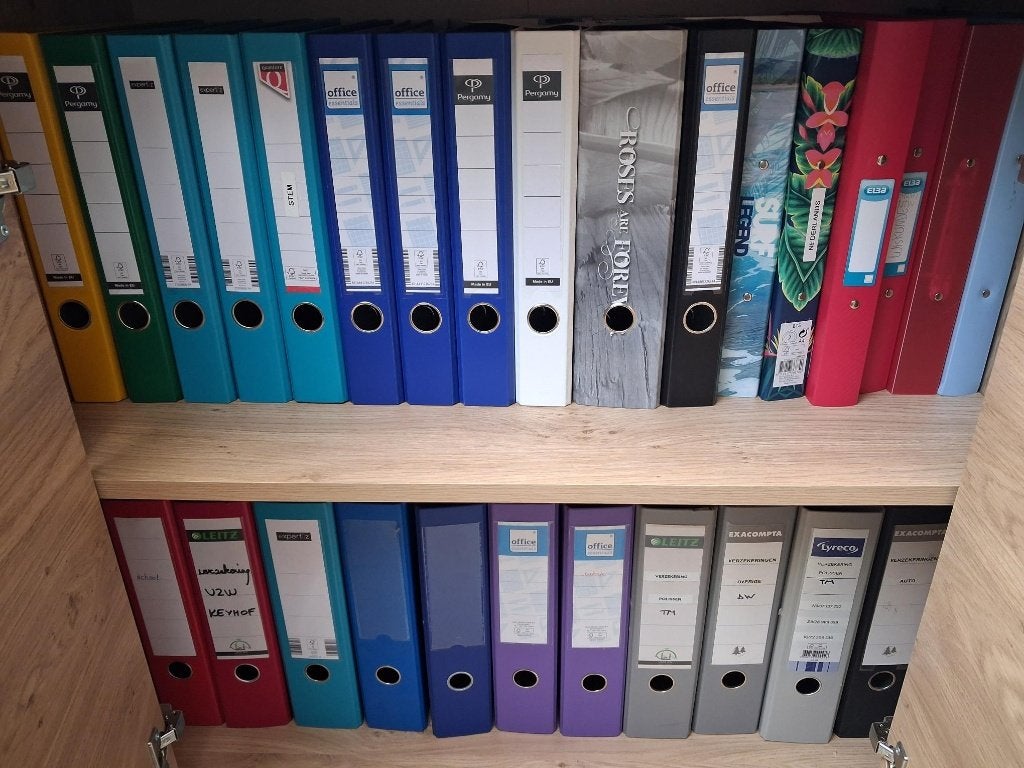 klasseurs, Ophalen, Nieuw