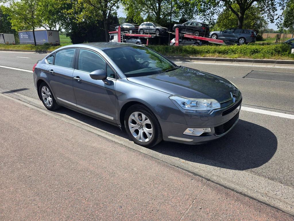 Citroën C5 1.6 THP Exclusive 1EIG IN PERFECTE STAAT MET V, Gebruikt, Zwart, 4 cilinders, Bedrijf