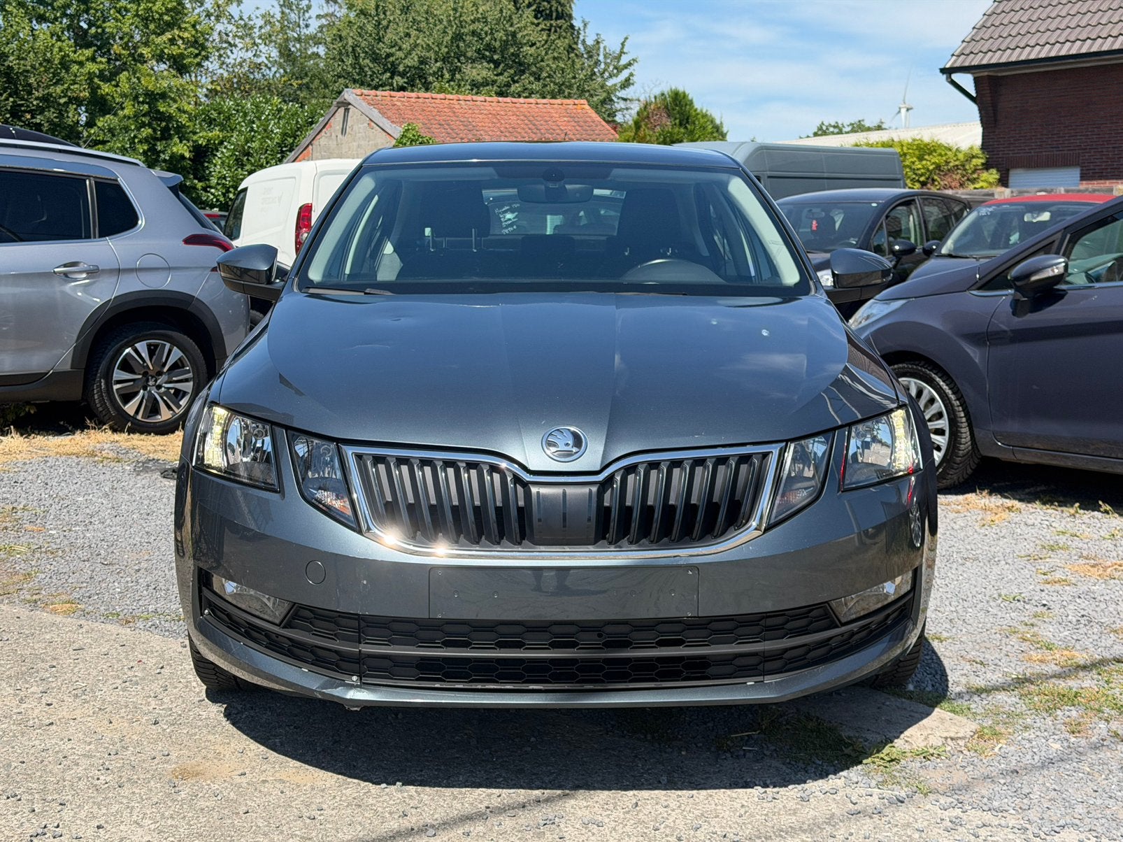 Skoda Octavia 1.0 TSI DSG Automaat | Navi | Climatronic, Auto's, Stof, Blauw, Bedrijf, 5 deurs