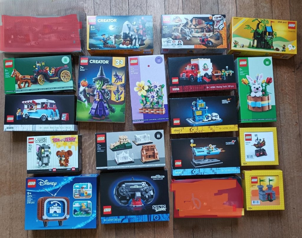 Lot Lego GWP Creator Icons Ideas Jurassic world scéllés, Neuf, Enlèvement ou Envoi, Lego, Ensemble complet
