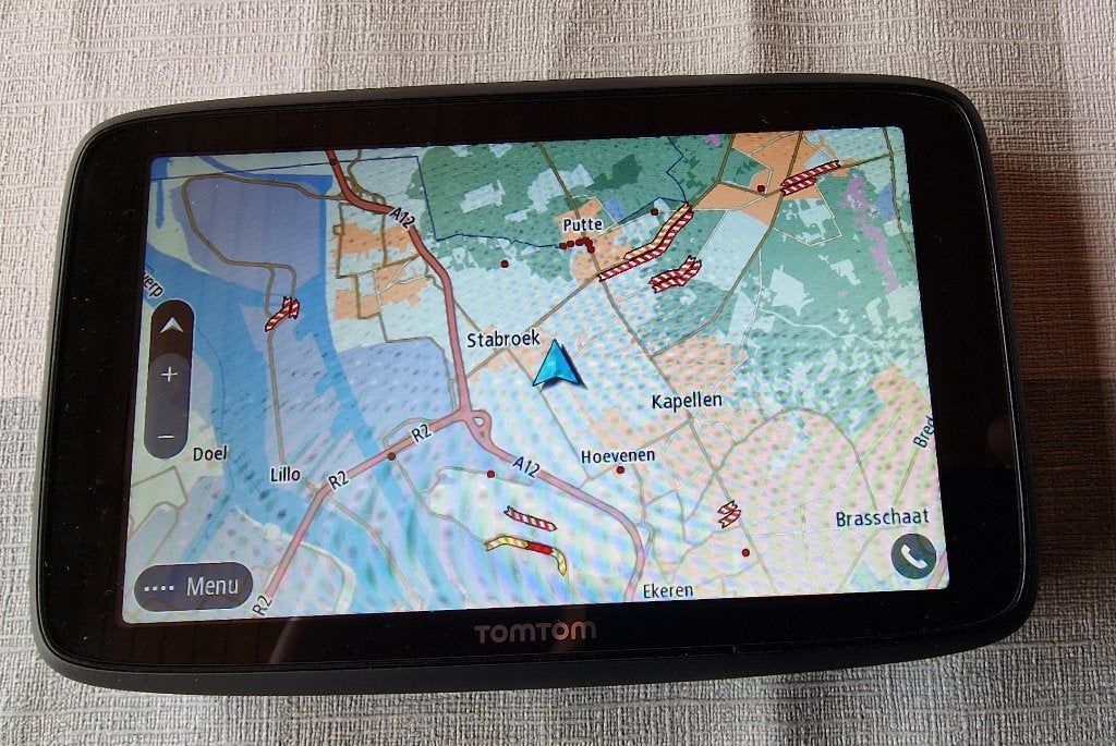 TomTom GO Camper 6" Europa – Camper & Caravan – Compleet, Auto diversen, Autonavigatie, Gebruikt, Ophalen