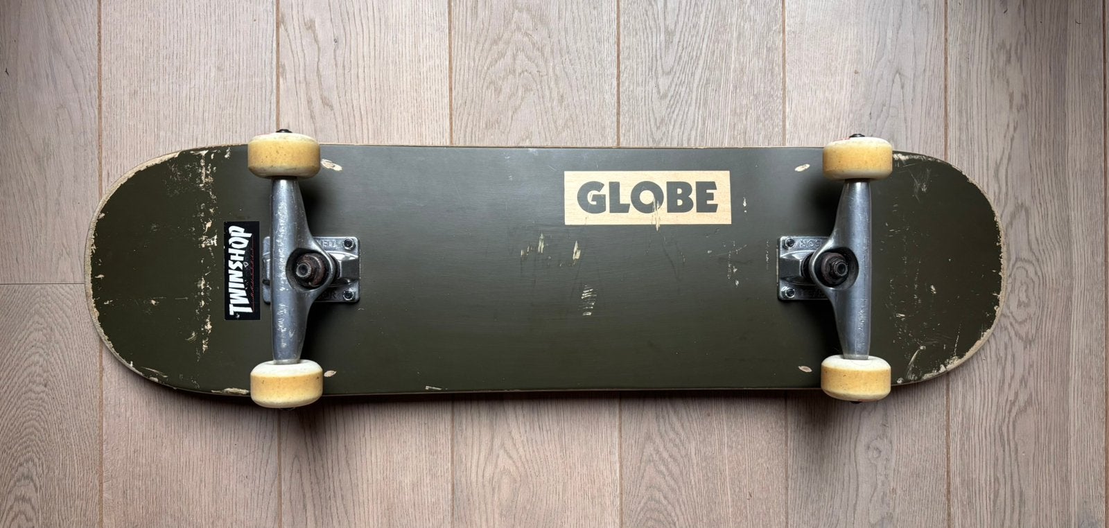 Skateboard Globe Foodstock - Fate Green 8.25’´, Enlèvement, Utilisé, Skateboard