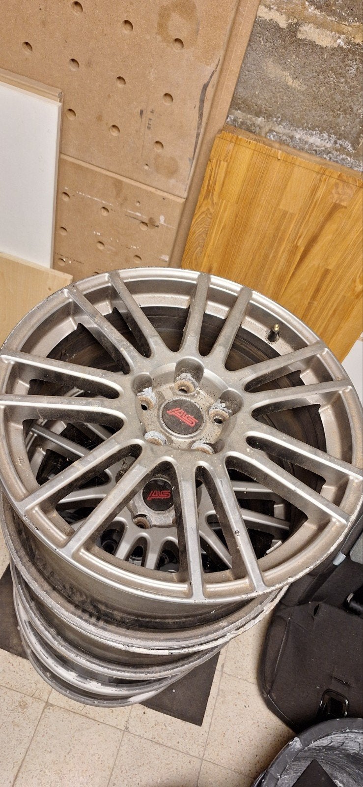 SUBARU WRX STI Enkei 18x8 ET55 velgen voor opmaak, Ophalen, Gebruikt, 18 inch, Velg(en)