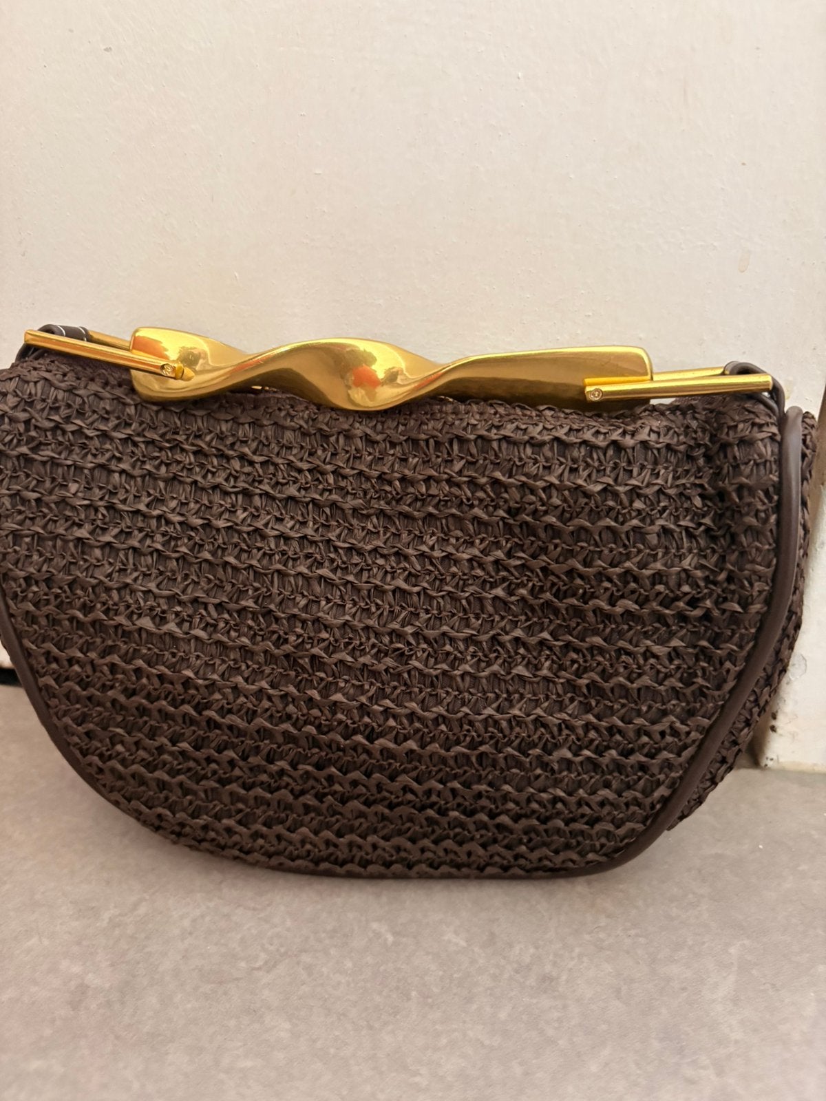 Sac, Handtassen en Accessoires, Tassen | Damestassen, Ophalen of Verzenden, Nieuw, Bruin, Avondtasje