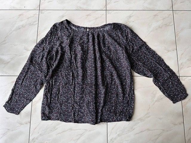 Blouse Taifun maat XXL (nr7618), Maat 42/44 (L), Ophalen of Verzenden, Taifun, Grijs