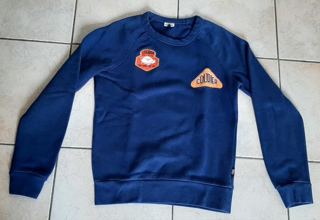 Toffe blauwe trui CKS maat 152 of 12 jaar, Kinderen en Baby's, Kinderkleding | Maat 152, Ophalen of Verzenden, Zo goed als nieuw