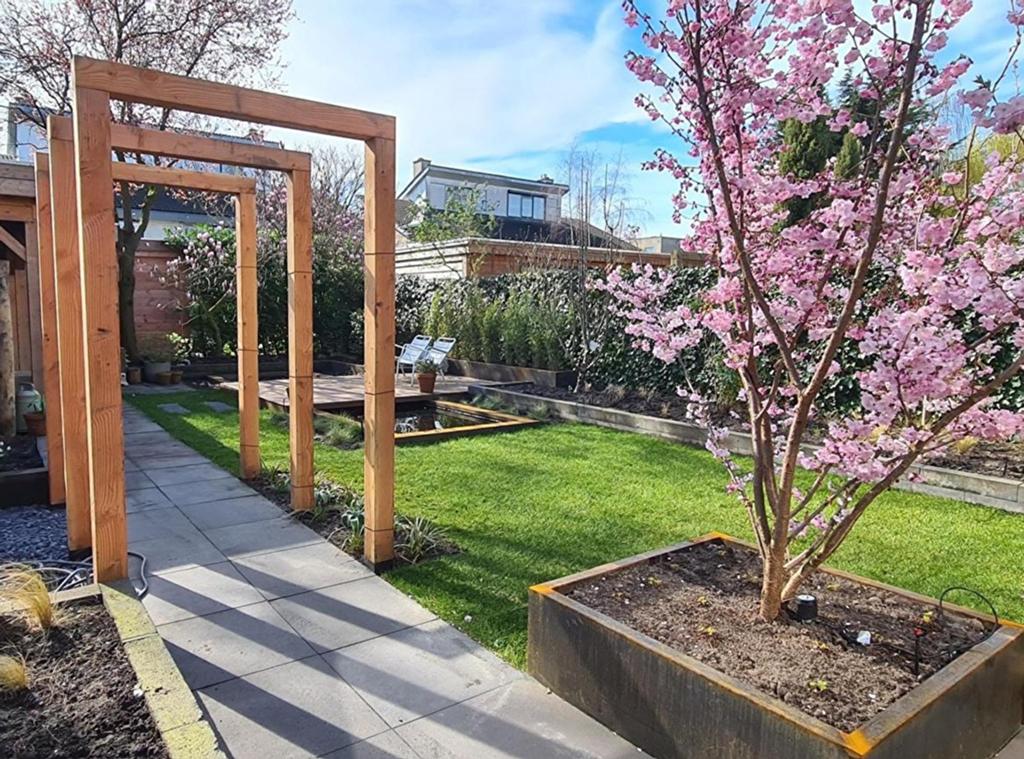 Houten pergola - op maat - Beste prijs, Tuin en Terras, Ophalen, Nieuw, Palen