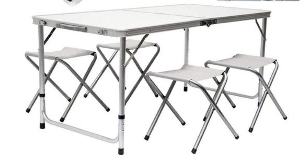 Opvouwbare picknicktafel, Caravans en Kamperen, Kampeermeubelen, Ophalen, Nieuw, Campingtafel