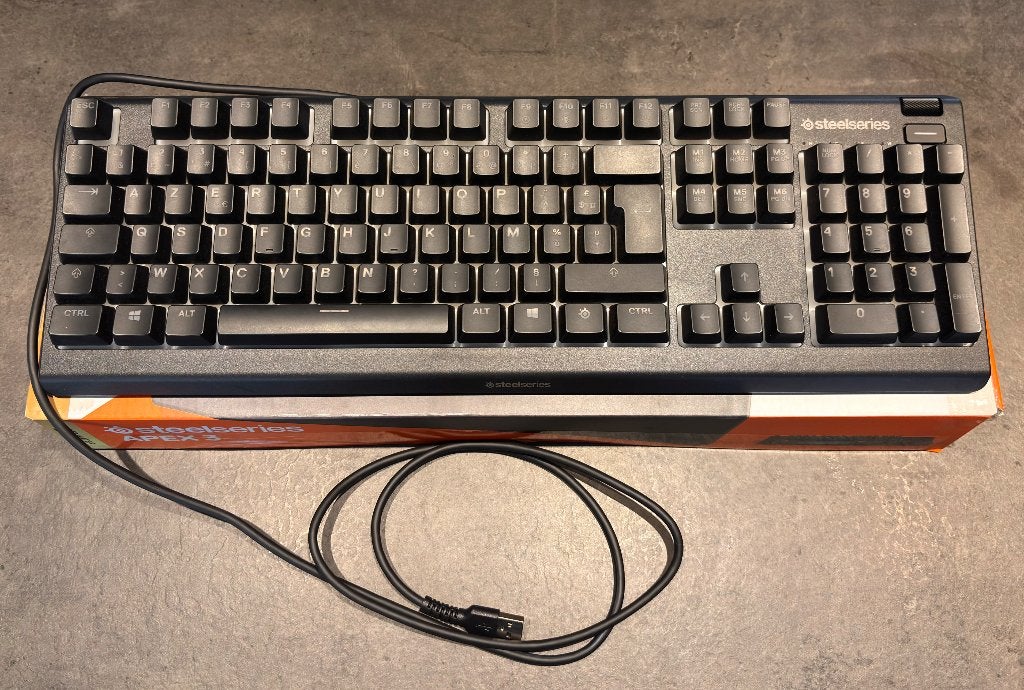 ensemble clavier souris gaming steelseries, Informatique & Logiciels, Claviers, Neuf, Enlèvement ou Envoi, Steelseries, Filaire