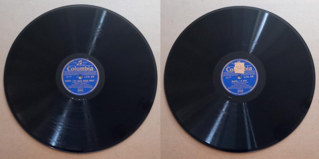 78-toerenplaat — Opéra---Manon, Georges Thill, Cd's en Dvd's, Vinyl | Klassiek, Ophalen of Verzenden, Gebruikt
