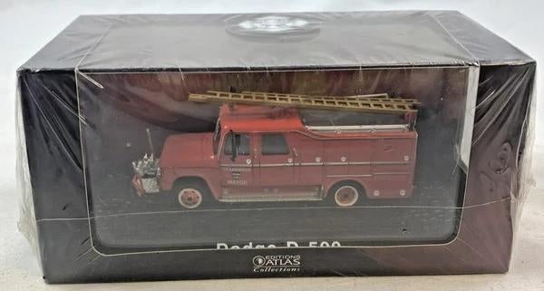 Atlas Editions Collections Dodge D-500 Watou FireTruck nieuw, Hobby en Vrije tijd, Modelbouw | Auto's en Voertuigen, Overige merken
