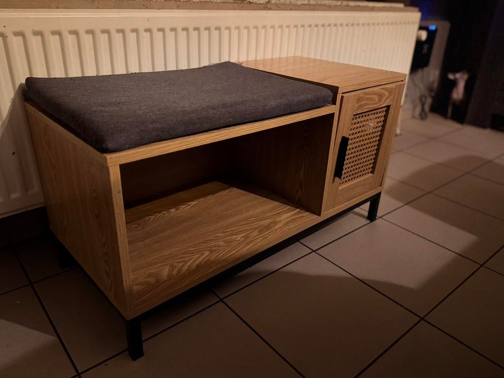 Banc de rangement avec coussin, Enlèvement, Comme neuf
