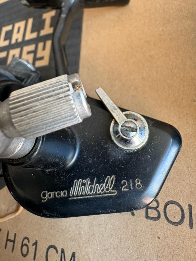 Garcia mitchell 218, Watersport en Boten, Ophalen of Verzenden, Molen
