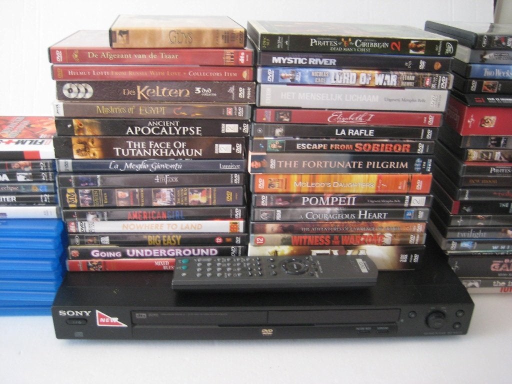 DVD  speler met dvd,s, Cd's en Dvd's, Dvd's | Tv en Series, Zo goed als nieuw, Overige genres, Ophalen
