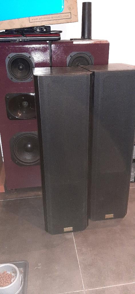 Quadral ODIN luidspreker zuilen, Gebruikt, 120 watt of meer, Front, Rear of Stereo speakers, Ophalen