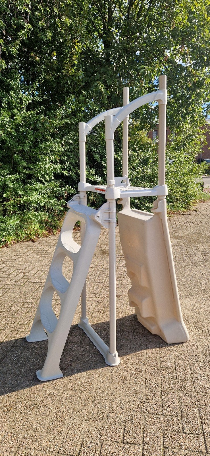 Zwembadtrap H2O (NIEUW), Tuin en Terras, Ophalen, Nieuw, Ladder