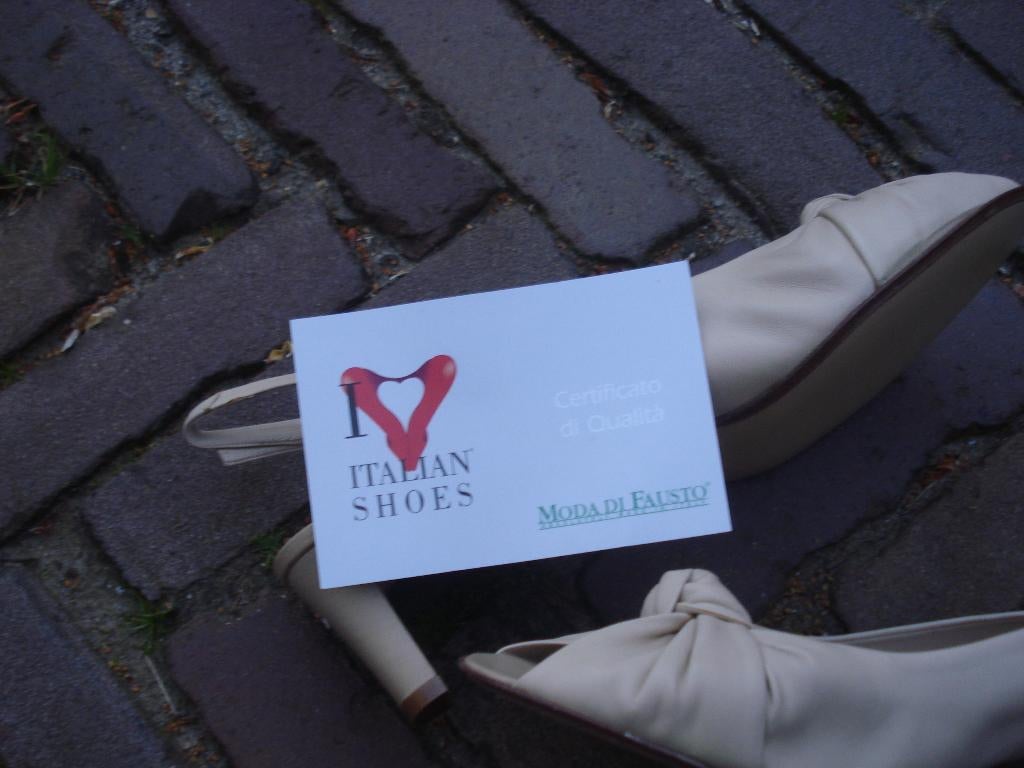 Moda di fausto beige pumps 41,5 Nu gratis verzending post, Neuf, Beige, Escarpins, Moda Di Fausto 41,5