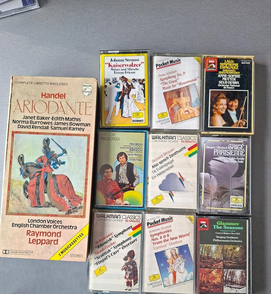 Collectie Klassieke Muziek op Cassette., Ophalen of Verzenden