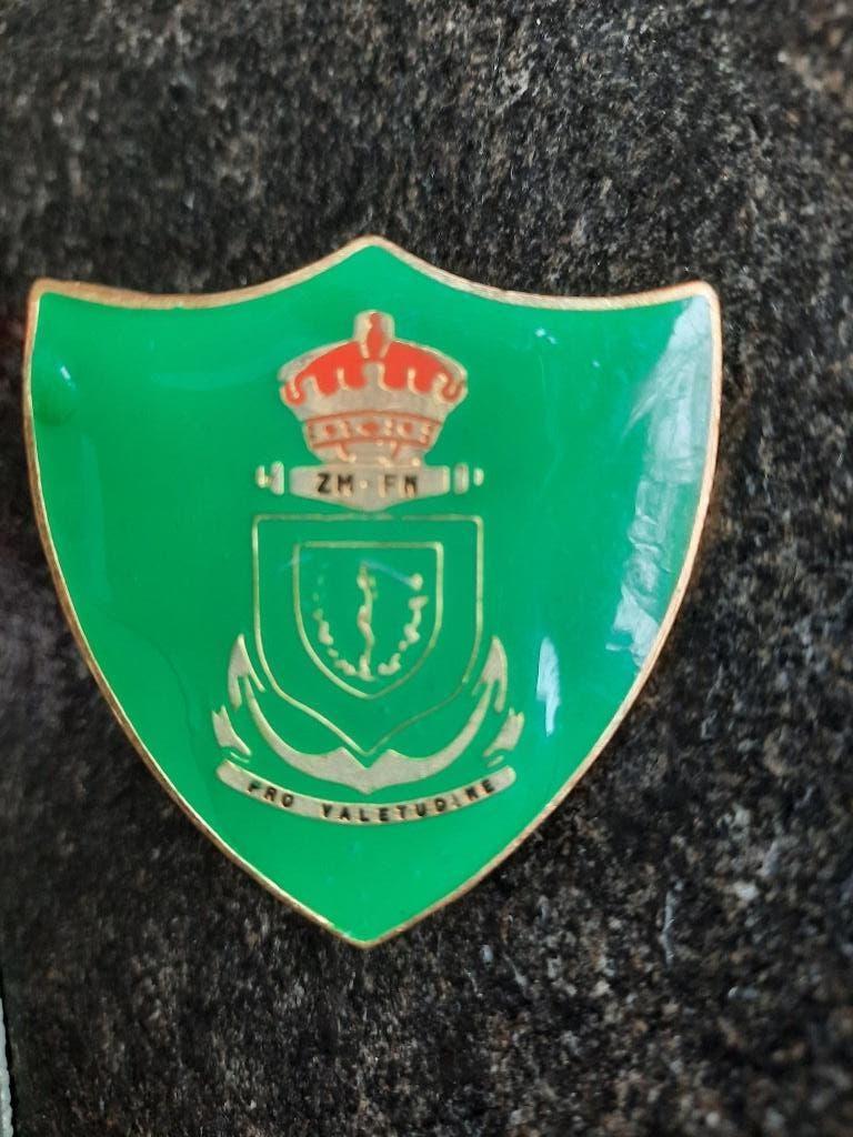 zeemacht pro valetudine marine badge borsthanger medical, Verzamelen, Militaria | Algemeen, Verzenden, Marine